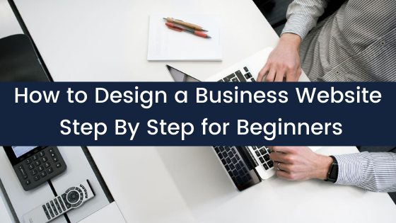 design a business website